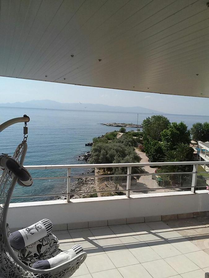 Roof Garden By The Sea Apartment Kavála Luaran gambar
