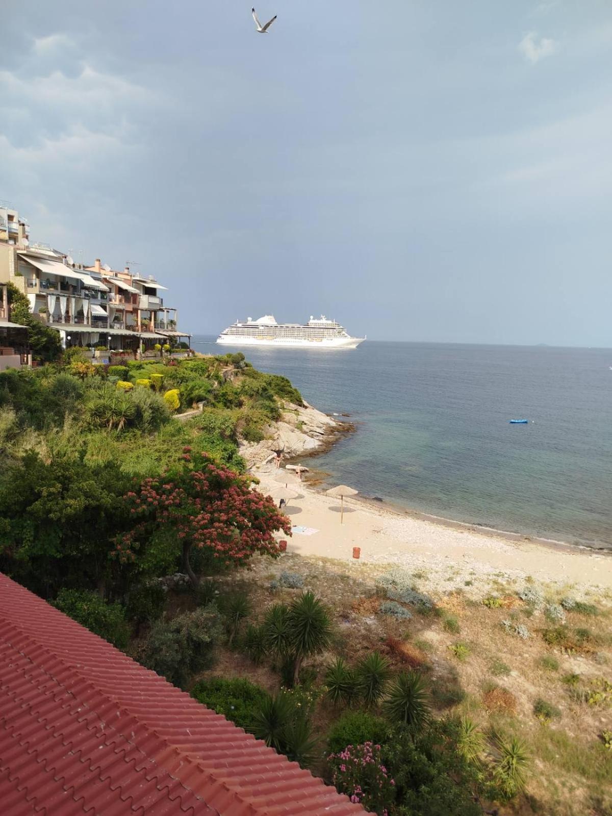 Roof Garden By The Sea Apartment Kavála Luaran gambar